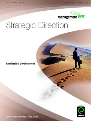 cover image of Strategic Direction, Volume 20, Issue 6